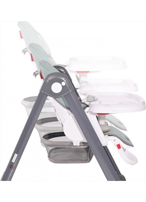 Κάθισμα φαγητού party blue surf leather Lorelli