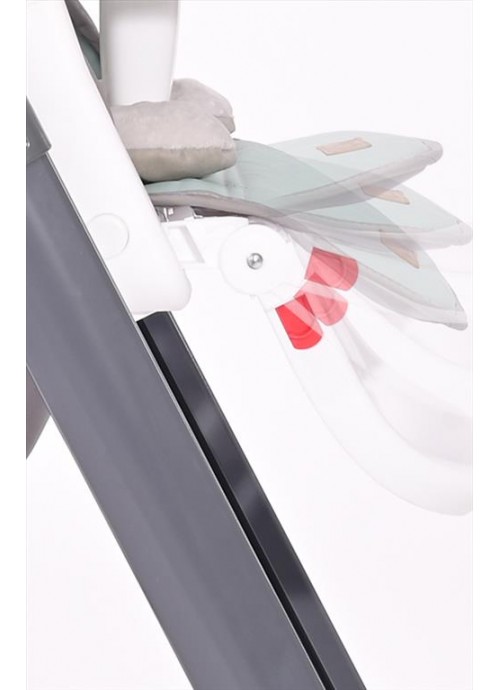 Κάθισμα φαγητού party blossom leather Lorelli