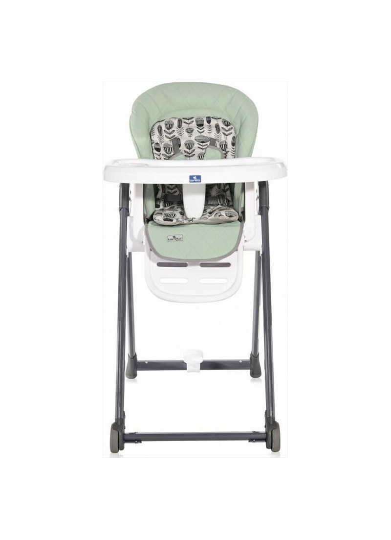 Κάθισμα φαγητού party frosty green leather Lorelli Κάθισμα φαγητού party frosty green leather Lorelli