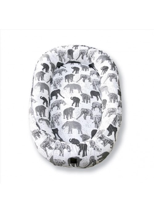 Προστατευτική φωλιά ύπνου - Elephants + Δώρο Σκουφάκι