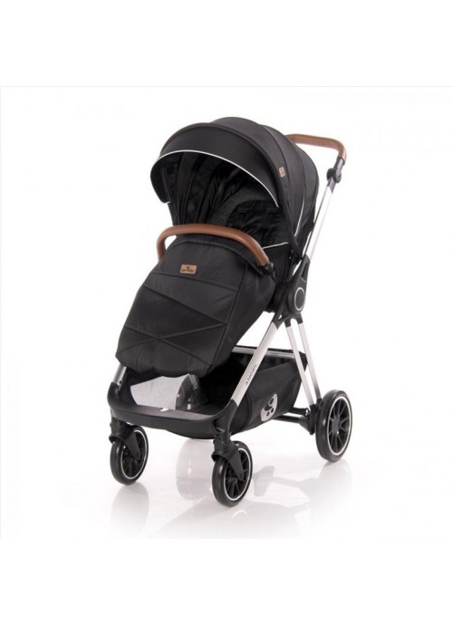 Πολυκαρότσι Angel 3 in1 με καλαθούνα και Κάθισμα Αυτοκινήτου Black Lorelli