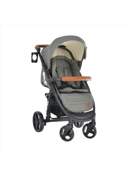 Πολυκαρότσι Bebe Stars, Malibu 3 σε 1 Grey