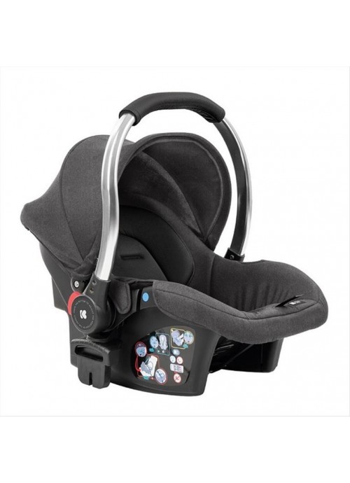 7939-Κάθισμα αυτοκινήτου 0+ Kikka Boo Thea dark grey