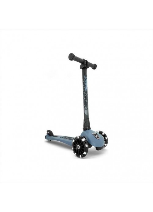 9400-Scoot And Ride Πατίνι Highway Kick 3 Led Steel