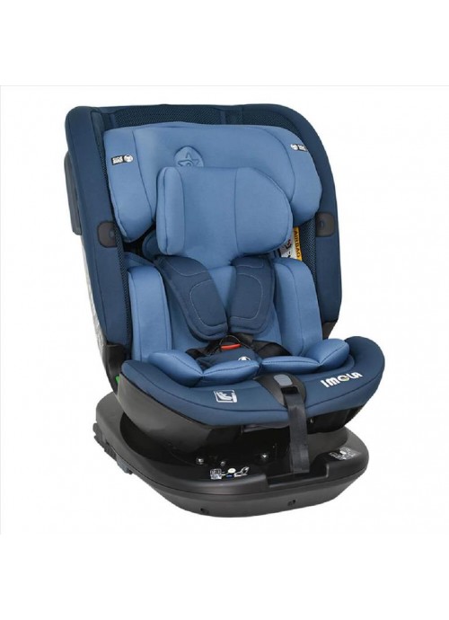 10234-Κάθισμα Αυτοκινήτου Bebe Stars Imola Isofix i-Size 360° Marine Blue