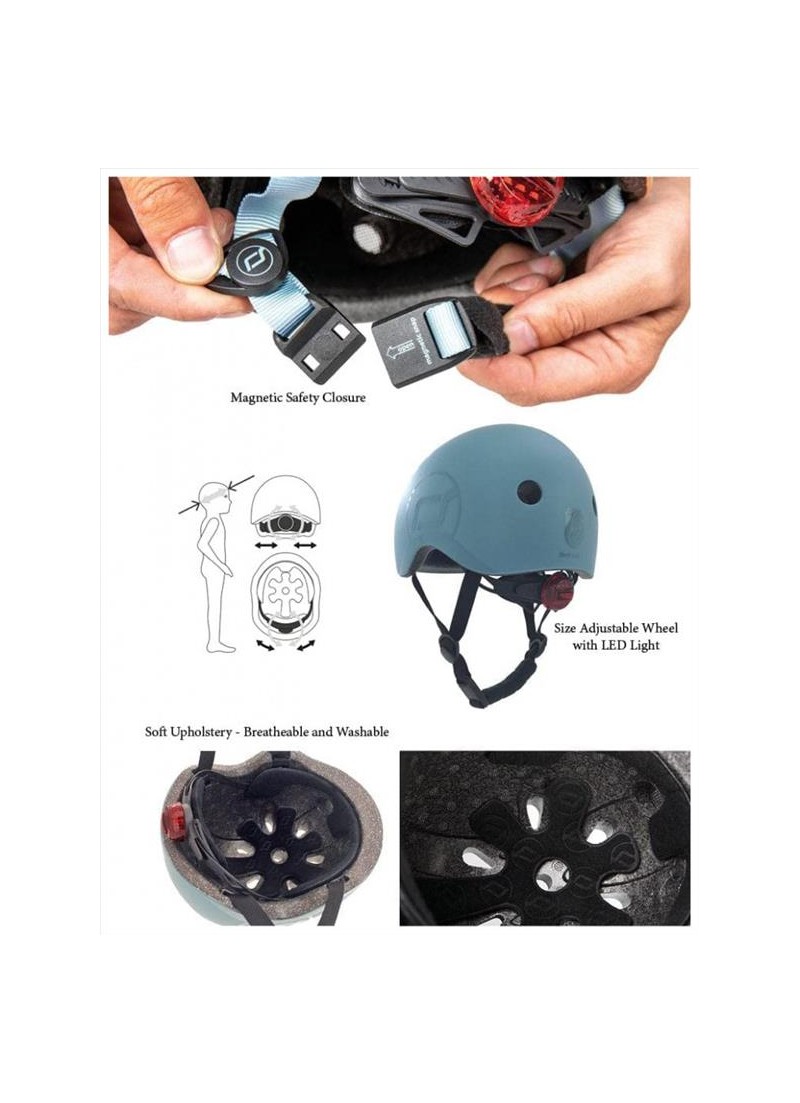 Scoot και Ride Κράνος Για Παιδικό Πατίνι XXS - S Forest Scoot και Ride Κράνος Για Παιδικό Πατίνι XXS - S Forest