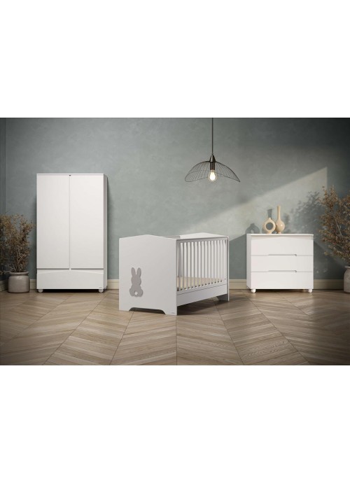 Casababy Rabbit βρεφικό κρεβάτι μετατρεπόμενο σε προεφηβικό
