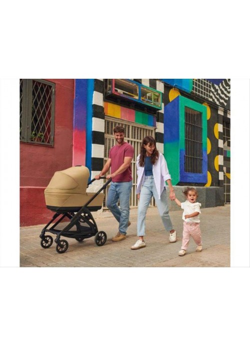 Inglesina Σύστημα Μεταφοράς Electa 2024 Quattro με κάθισμα Darwin i-Size Battery Beige Iridio Black