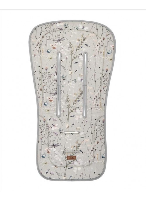 11866-Kikka Boo Αντιιδρωτικό Κάλυμμα Καροτσιού 81x42xx3εκ Dreamy Fields Grey