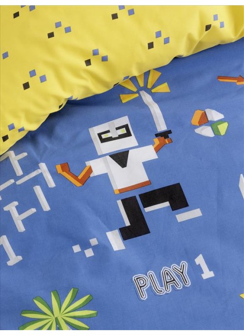 Παιδικά Σεντόνια Μονά Σετ 3τμχ. 170x255cm Βαμβάκι Nima Home Atari