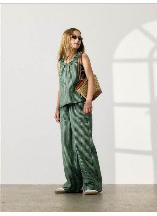 Παντελόνα λινό ριγέ Name It