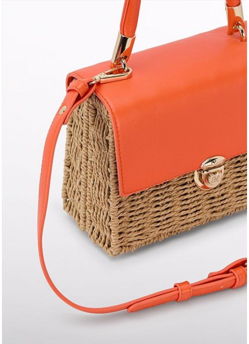 Τσάντα ψάθινη Abel και Lula