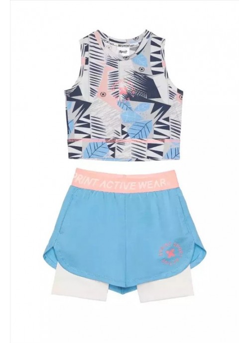 13956-Σετ σορτσάκι sport active Sprint