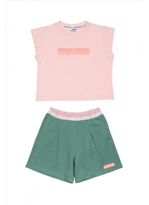 13964-Σετ σορτσάκι activewear Sprint