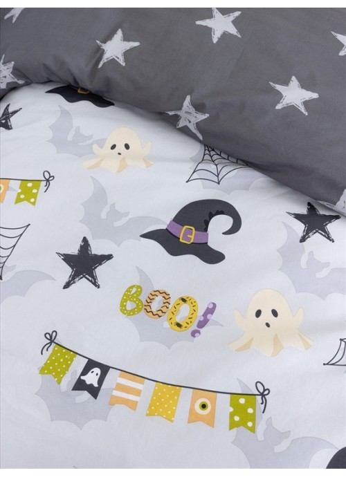 Σετ Σεντόνια Μονά με Λάστιχο - Boo!  NIMA HOME