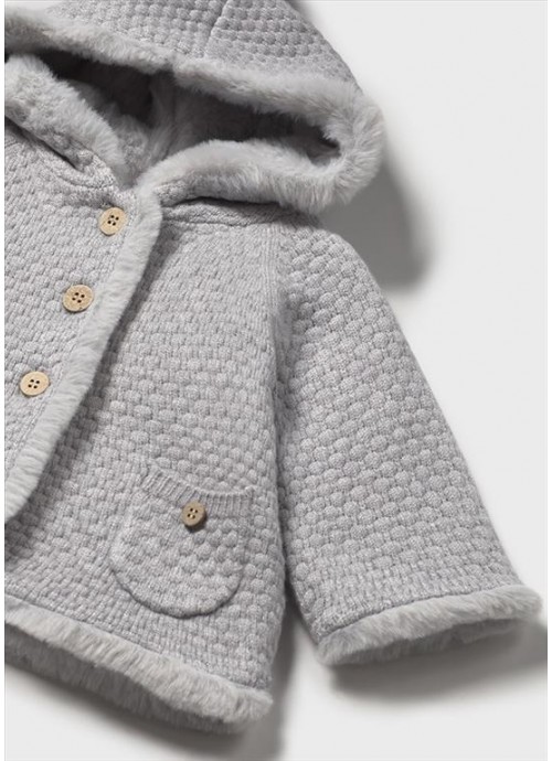 Ζακέτα με γούνα Mayoral