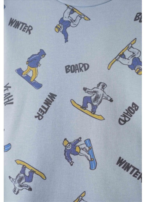 Πιτζάμα snowboard Hashtag