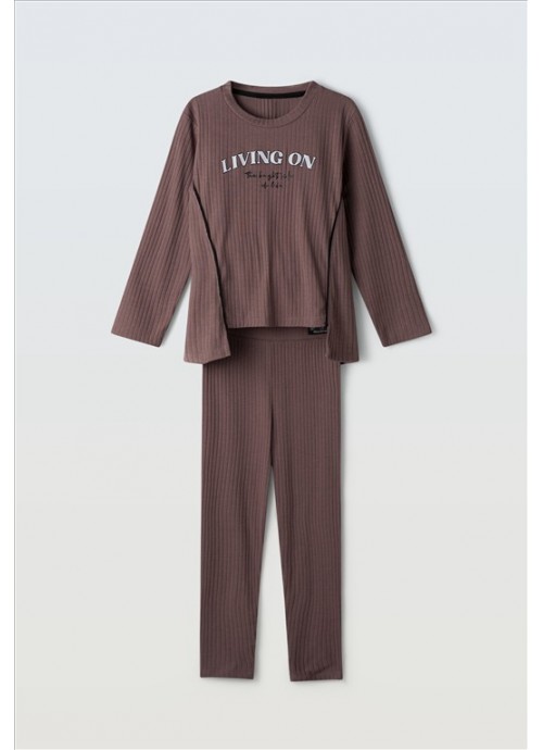 14829-Σετ κολάν με μπλούζα Εβίτα