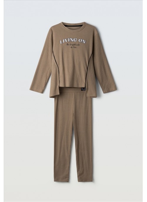 14830-Σετ κολάν με μπλούζα Εβίτα