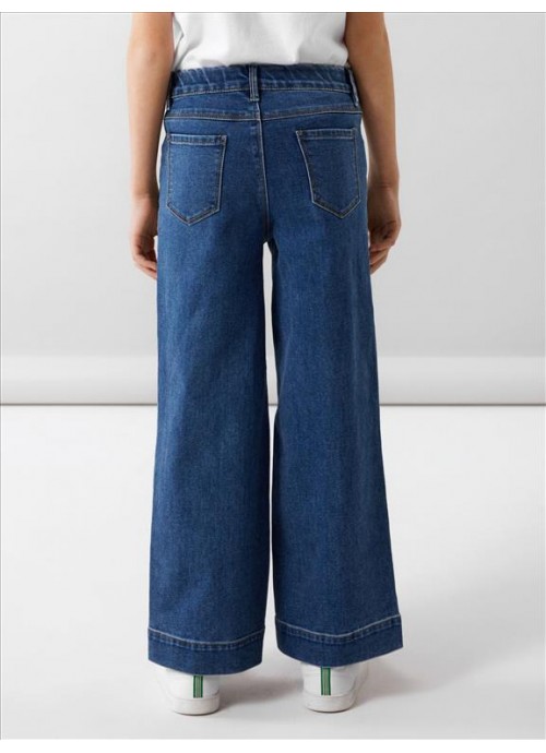 Παντελόνι τζην wide fit Name It