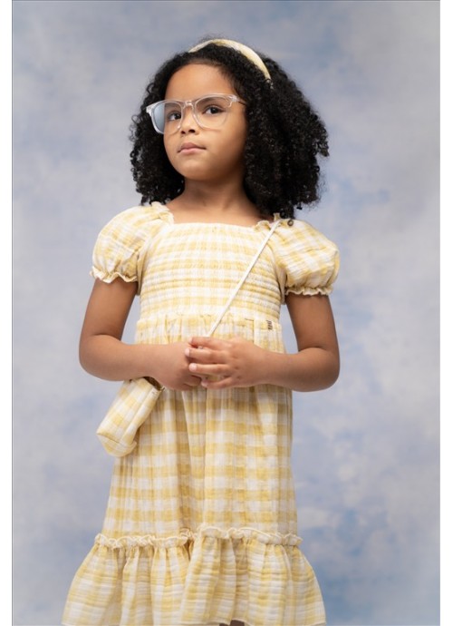 15369-Φόρεμα με τσαντάκι Εβίτα