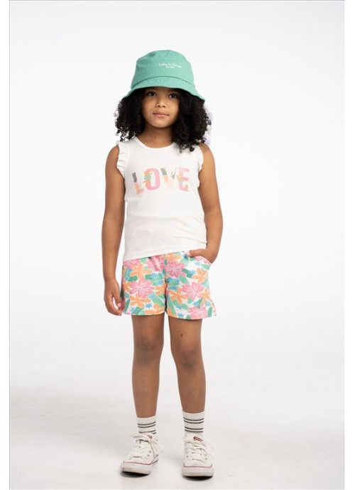 15361-Σετ σορτσάκι love Εβίτα