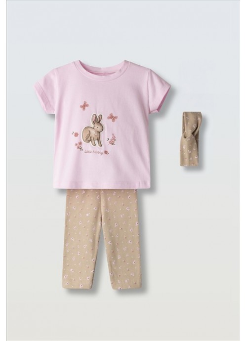 15326-Σετ κολάν με μπλούζα και κορδέλα Εβίτα