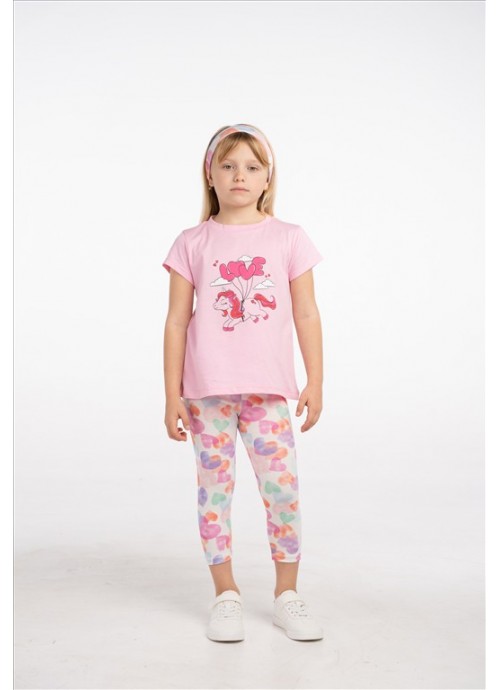 Σετ κολάν με μπλούζα και κορδέλα Εβίτα