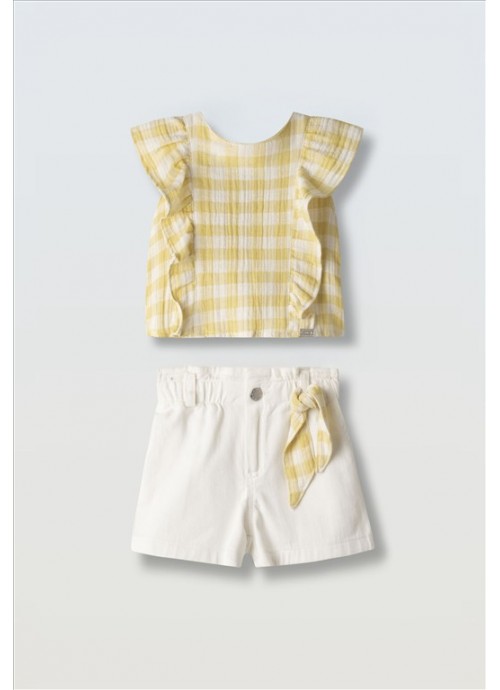 Σετ σορτσάκι με μπλούζα Εβίτα