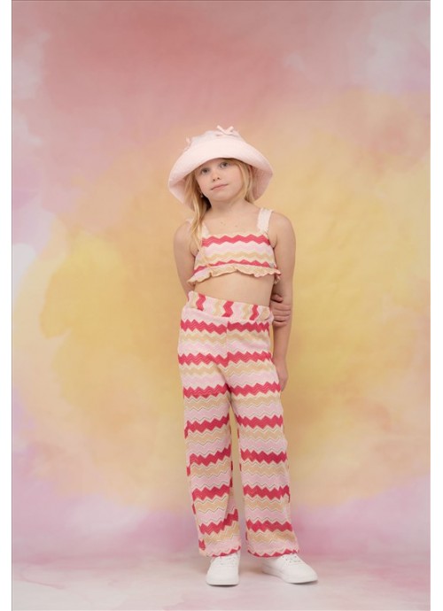 15296-Σετ παντελόνα με τοπ Εβίτα