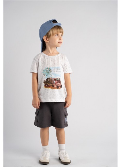 15348-Σετ σορτσάκι good times Hashtag