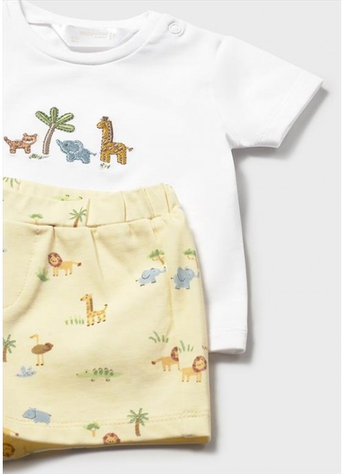 Σετ σορτσάκι με μπλούζα 2 τεμάχια Mayoral