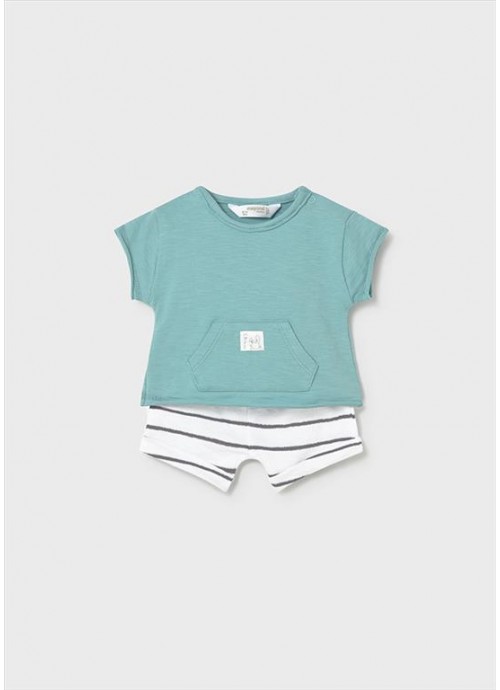 Σετ σορτσάκι με μπλούζα 2 τεμάχια Mayoral