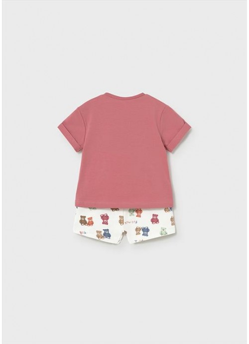 Σετ σορτσάκι με μπλούζα Mayoral