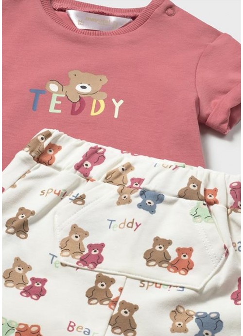 Σετ σορτσάκι με μπλούζα Mayoral