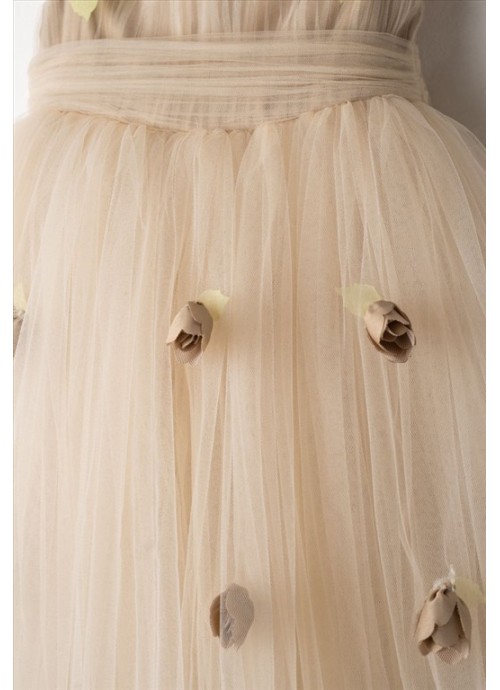 Φόρεμα με τούλι και στέκα Εβίτα