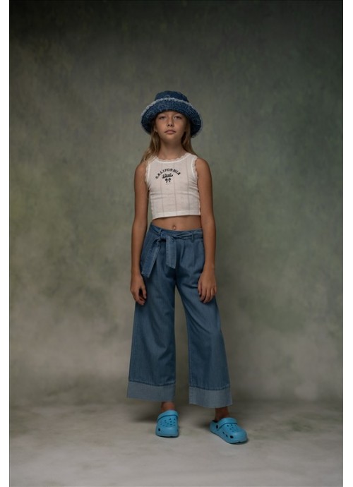 15709-Σετ παντελόνα με τοπ Εβίτα