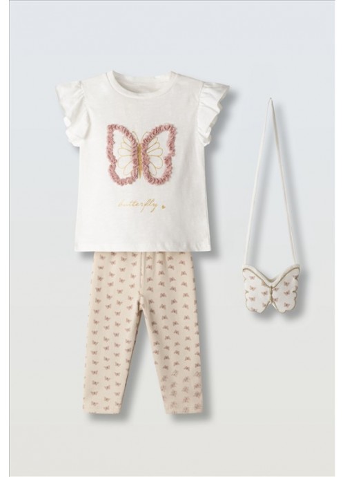 15748-Σετ κολάν με τσαντάκι Εβίτα