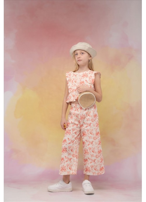 15750-Σετ παντελόνα με τοπ και τσαντάκι Εβίτα