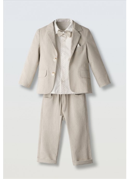 15776-Σετ παντελόνι με σακάκι και πουκάμισο Hashtag