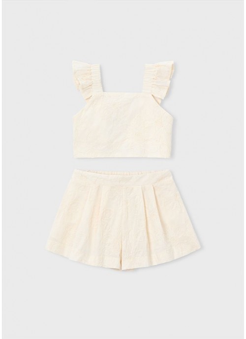 15567-Σετ σορτσάκι με τοπ Mayoral