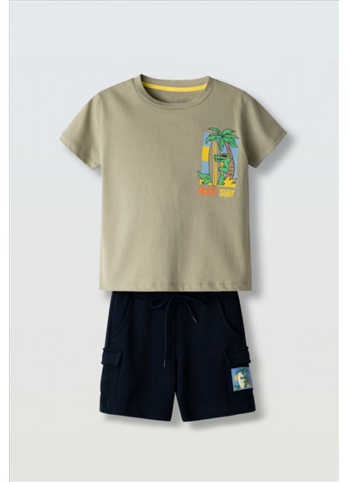 15756-Σετ σορτσάκι enjoy surf Hashtag