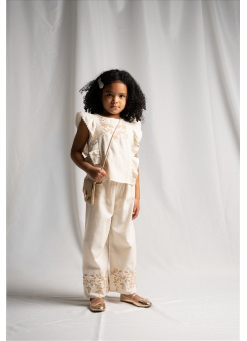 15788-Σετ παντελόνα με τοπ και τσαντάκι Εβίτα