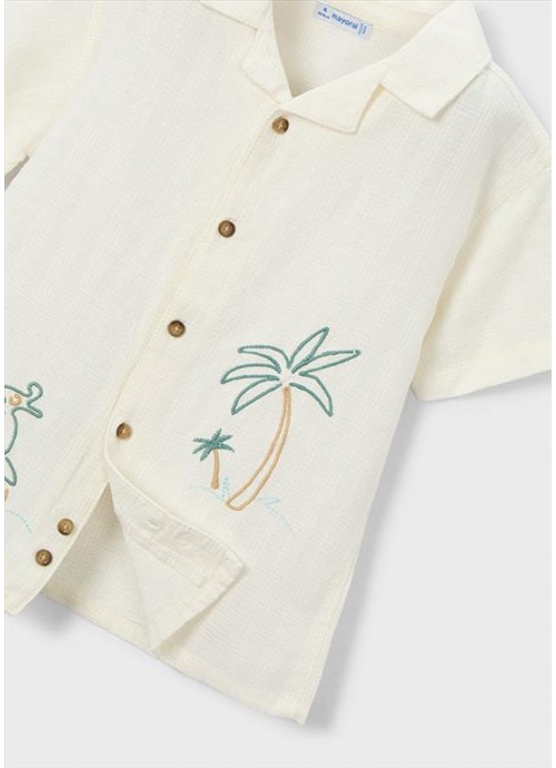 Πουκάμισο λινό Mayoral