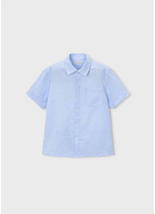15804-Πουκάμισο λινό Mayoral