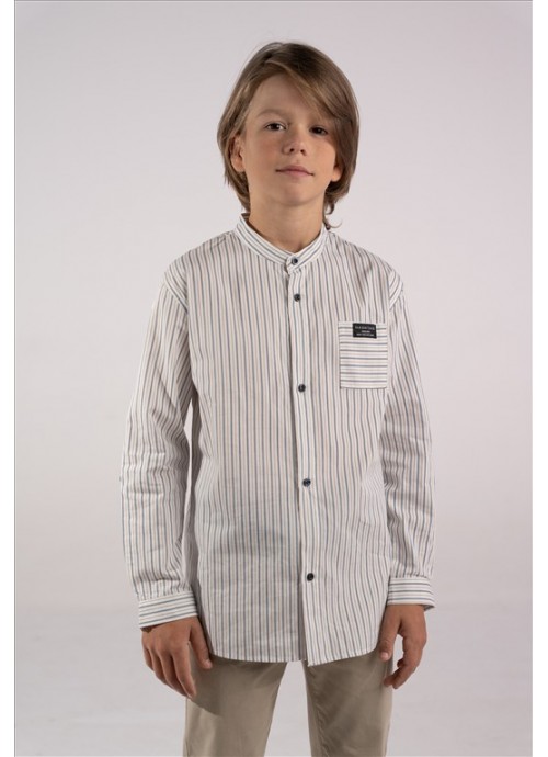 Πουκάμισο ριγέ Hashtag