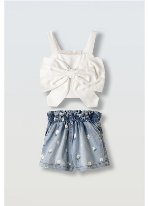 Σετ σορτσάκι με τοπ Εβίτα