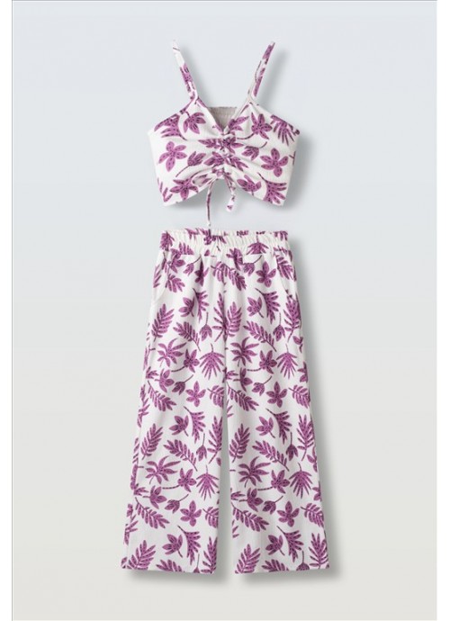 Σετ παντελόνα με τοπ Εβίτα