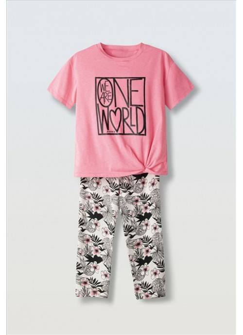 16011-Σετ κολάν one world Εβίτα