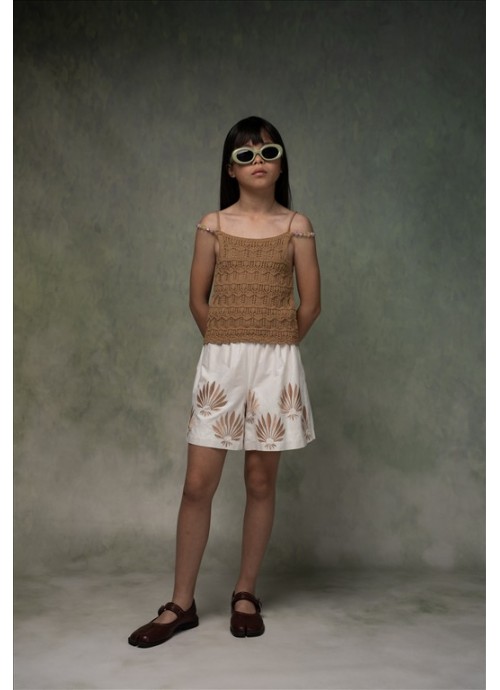 16014-Σετ σορτσάκι με τοπ Εβίτα